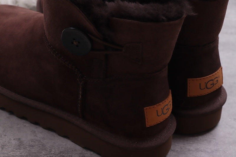 Coffee Brown Women's Mini Bailey Button II Boots 2.0 | Style 6422