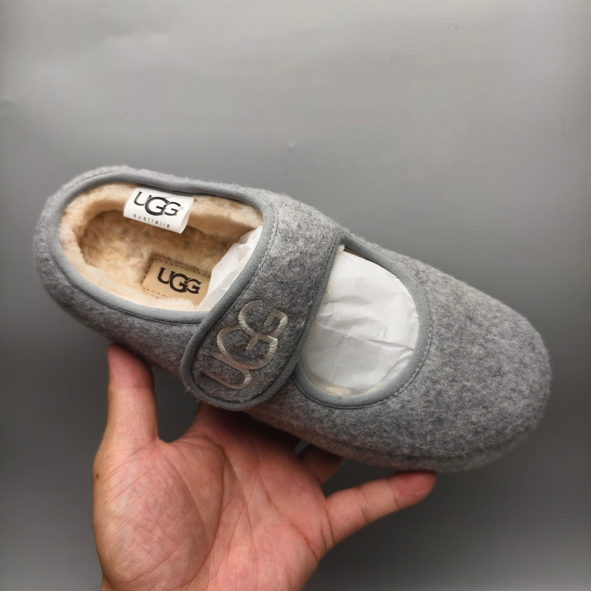 Gray Ultra-Lightweight Mary Jane Casual Shoes | 5097