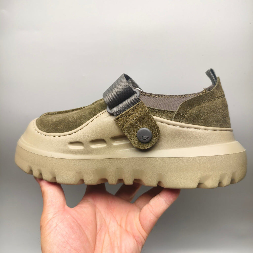 Green Unisex Slip-On Casual Shoes | Style 7550