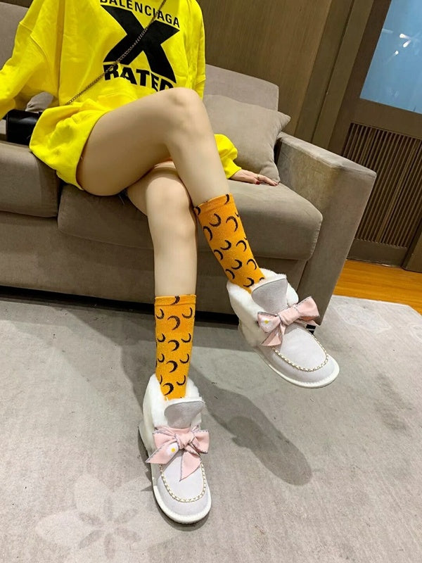 Milkshake White Daisy Chain & Ribbon Detail Shoes | Style 7888