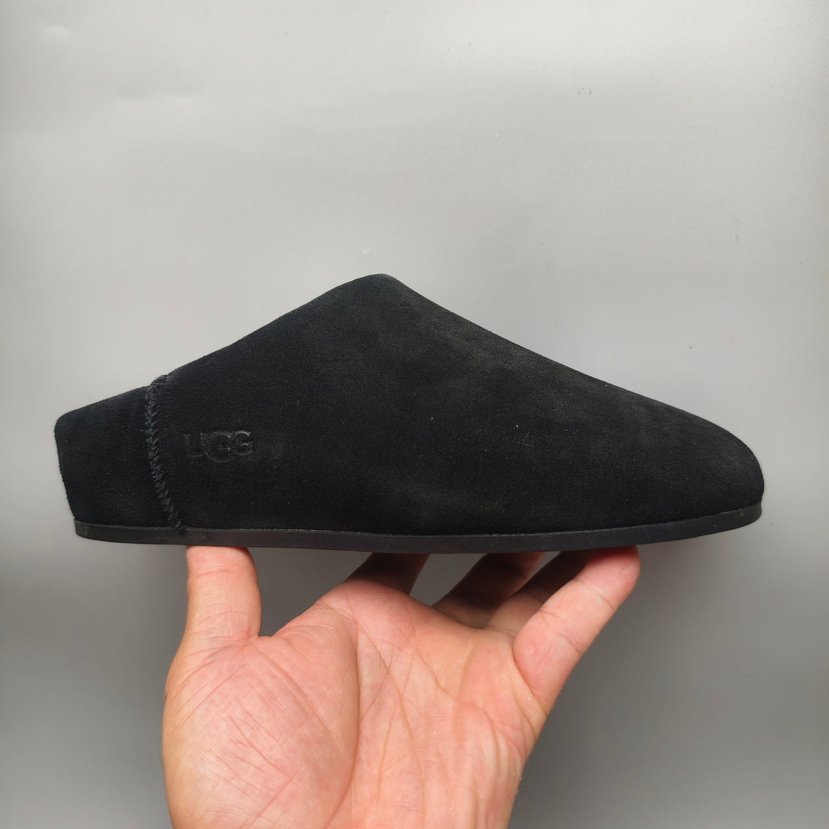 Black Slip-On Casual House Shoes | 1390