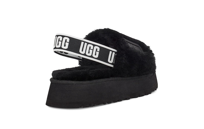 Black Disco-Inspired Sandals | 2258
