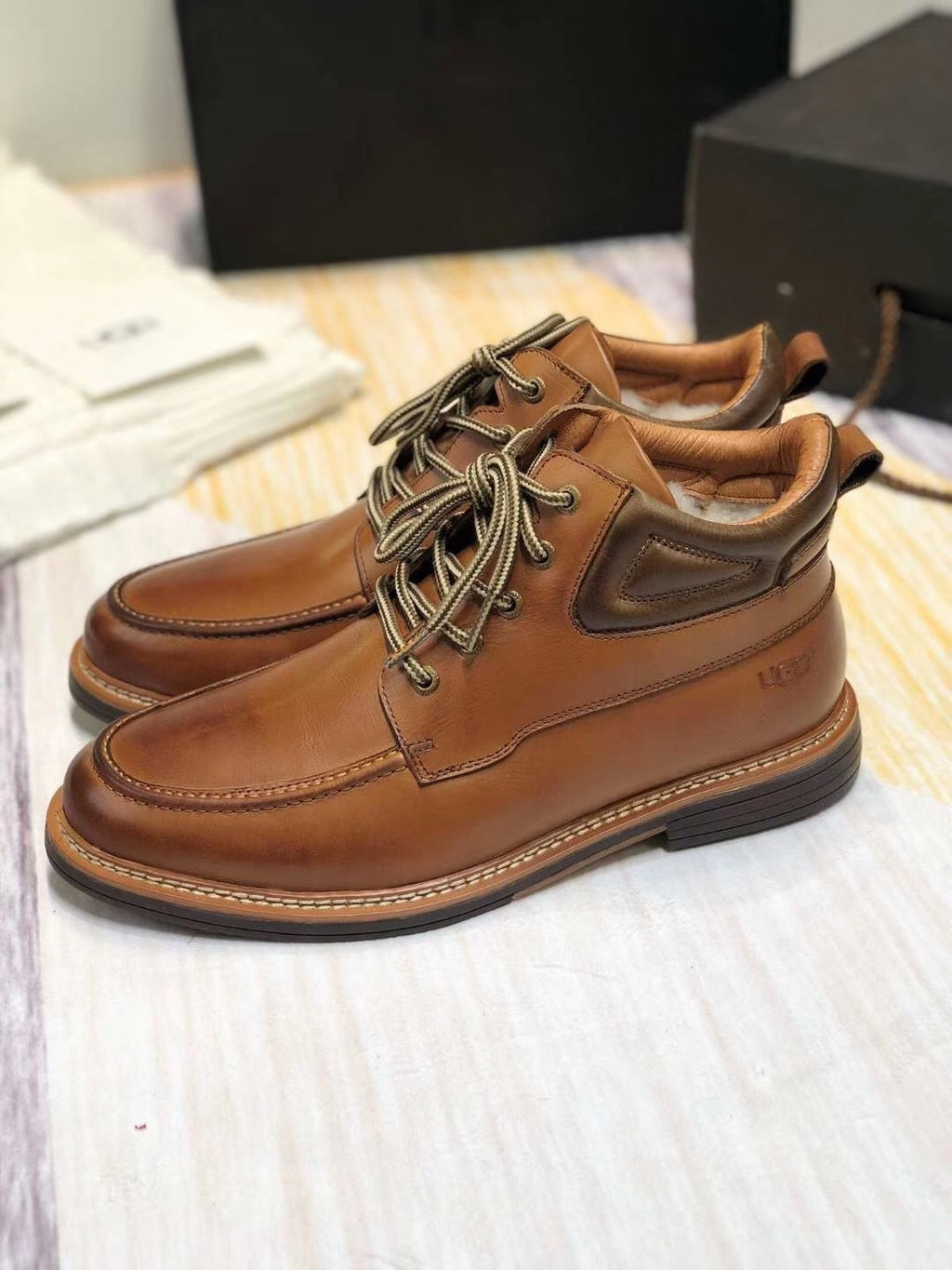 Classic Brown Leather Shoes | 0726-1