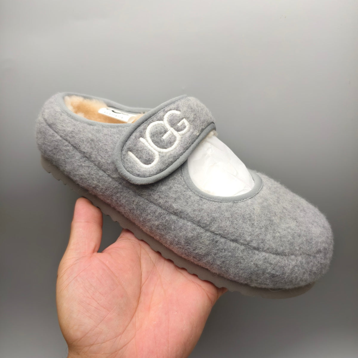 Gray Ultra-Lightweight Mary Jane Casual Shoes | 5097