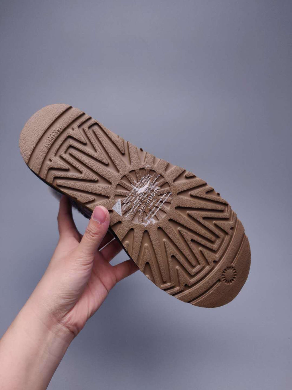 Gray Fabric-Texture Shoes | Style 6554