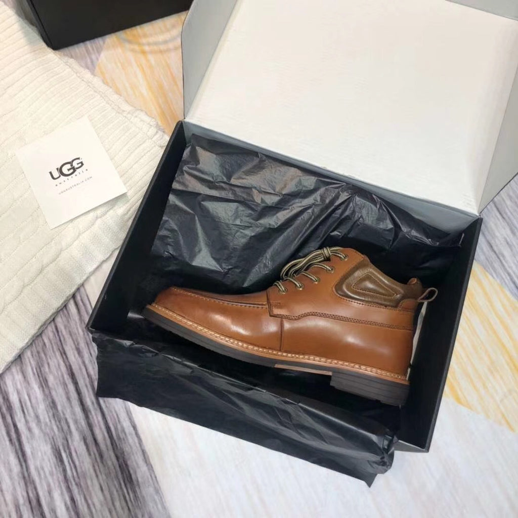 Classic Brown Leather Shoes | 0726-1