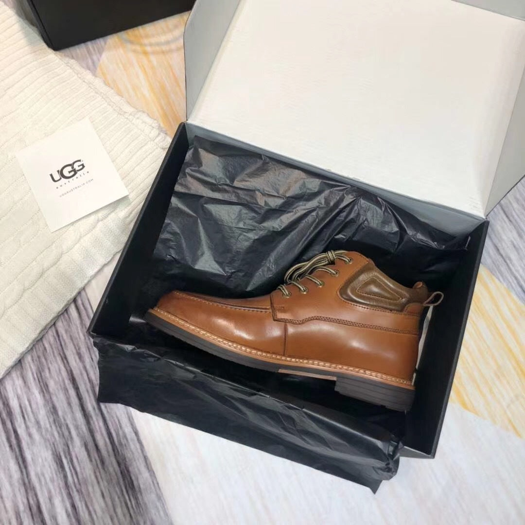 Classic Brown Leather Shoes | 0726-1