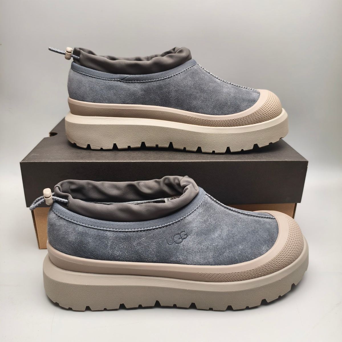 Dark Gray Casual Slip-On Fashion Shoes | 4096