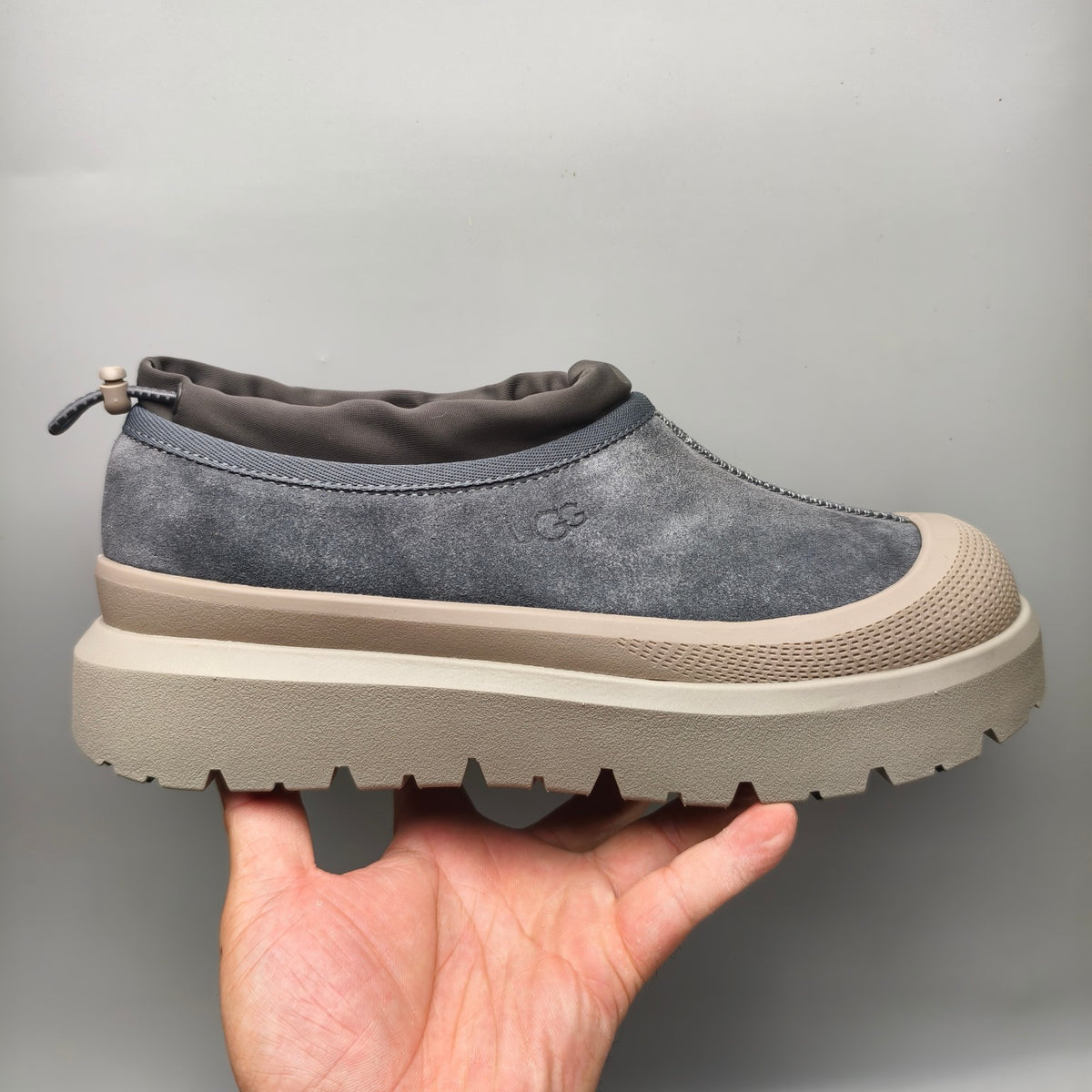 Dark Gray Casual Slip-On Fashion Shoes | 4096