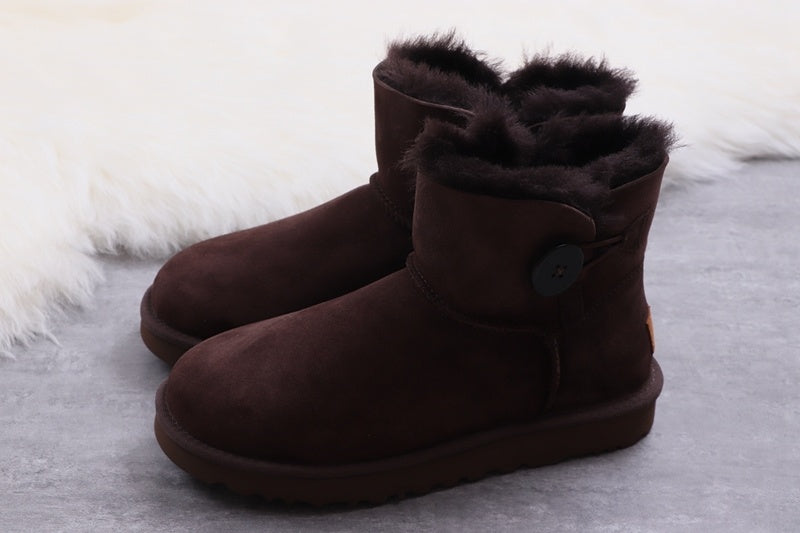 Coffee Brown Women's Mini Bailey Button II Boots 2.0 | Style 6422