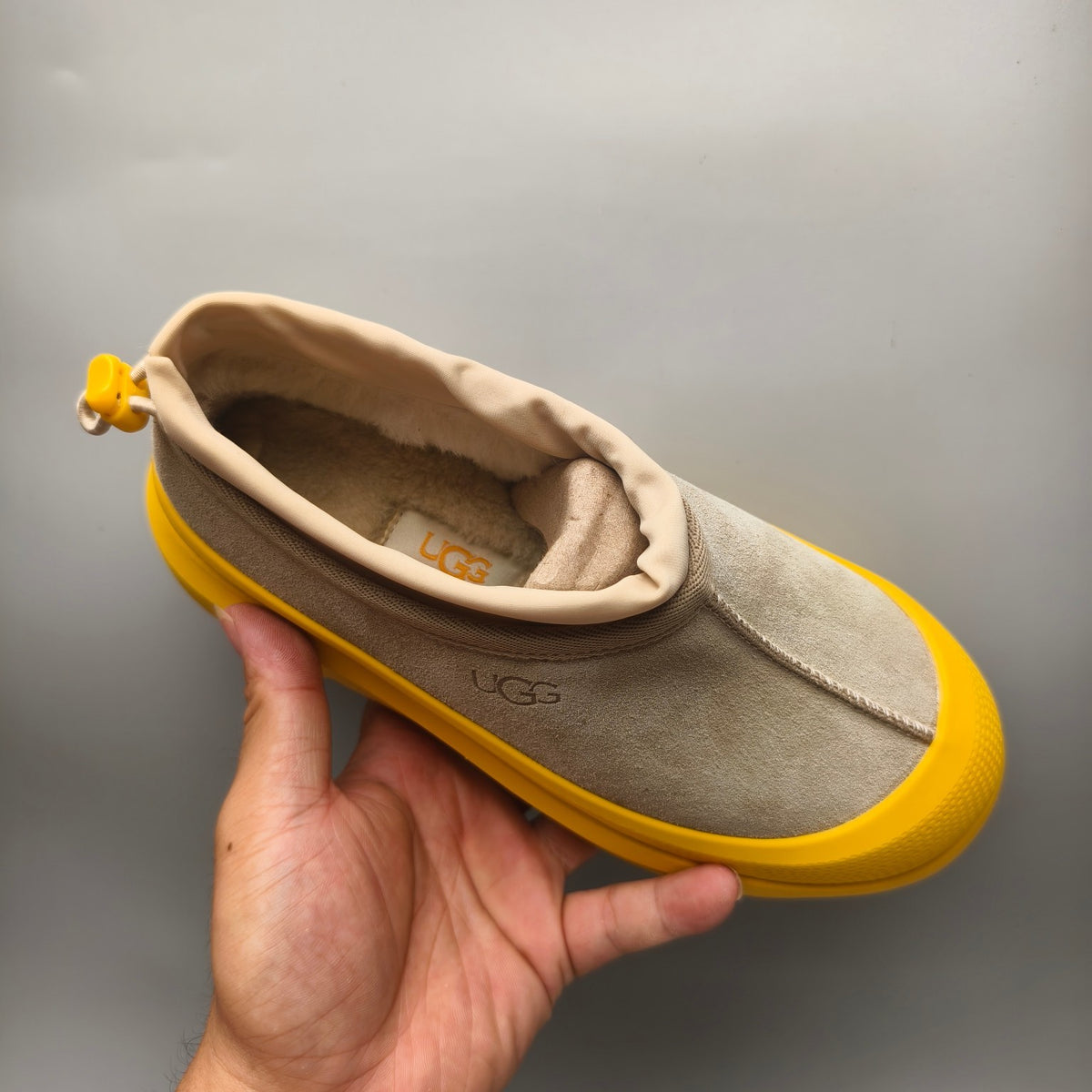 Yellow Casual Slip-On Fashion Shoes | 4096