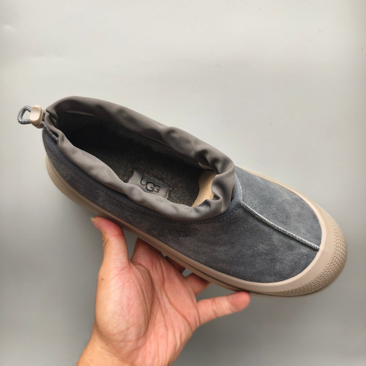 Dark Gray Casual Slip-On Fashion Shoes | 4096