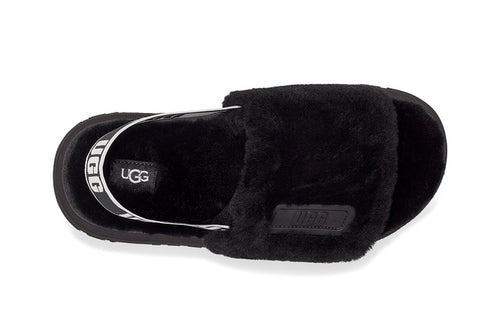 Black Disco-Inspired Sandals | 2258