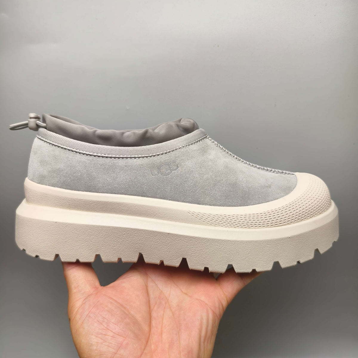 Light Gray Casual Slip-On Fashion Shoes | 4096