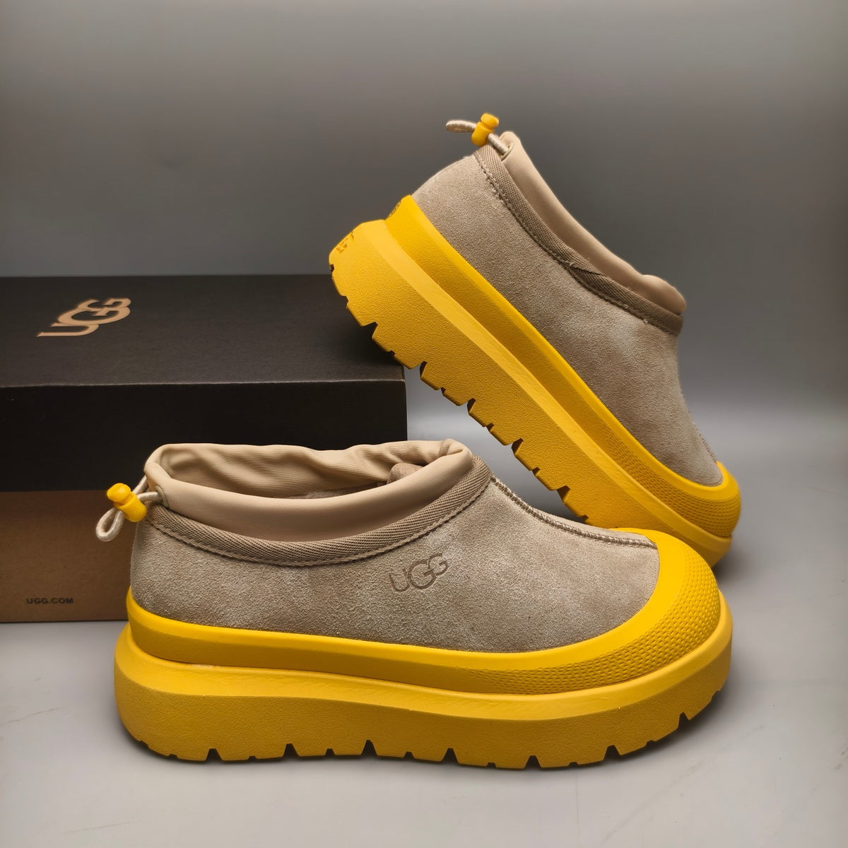Yellow Casual Slip-On Fashion Shoes | 4096