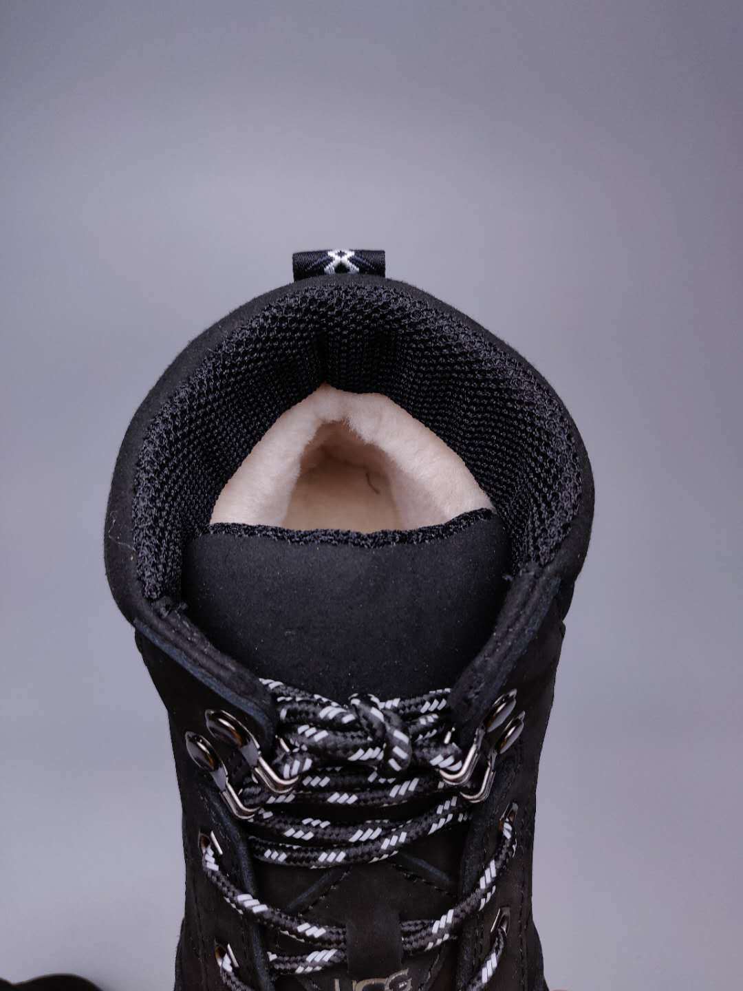 Men's Black Lace-Up Casual Shoes | 2991