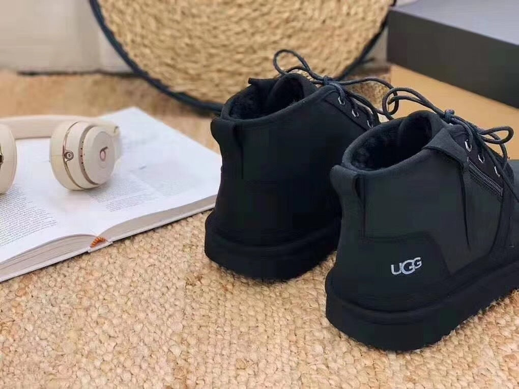 Black Niumu Zip-Up Shoes – Updated Design | 3883
