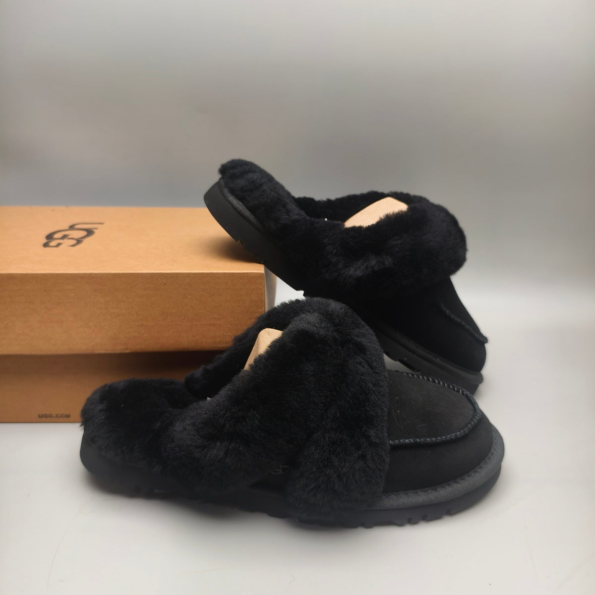Black Casual House Slippers | 4571
