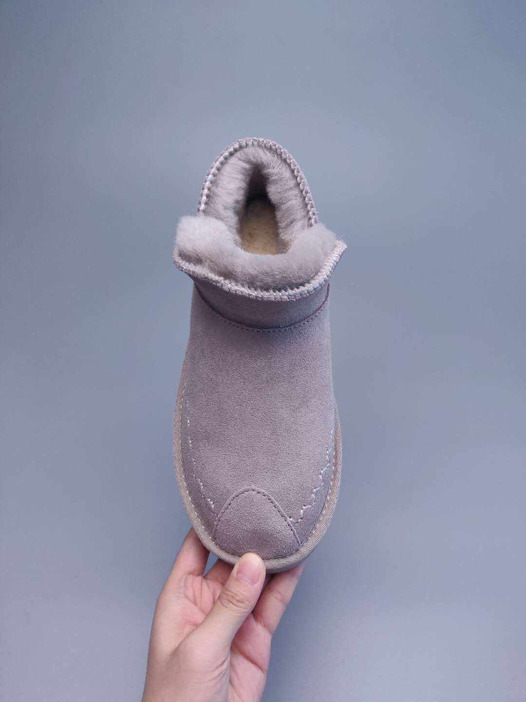 Classic Gray Ankle Boots | 0888