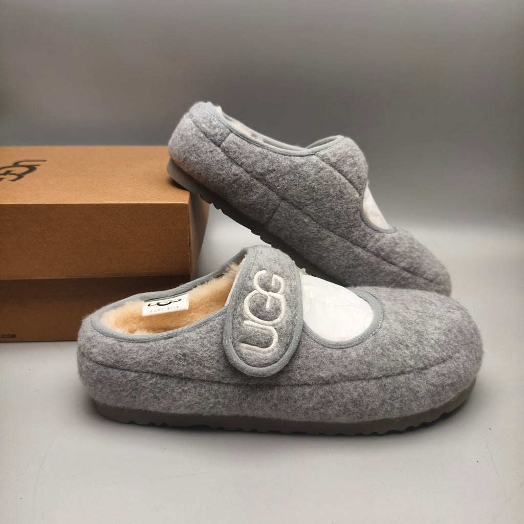 Gray Ultra-Lightweight Mary Jane Casual Shoes | 5097