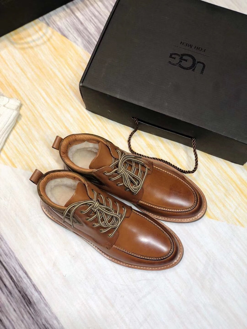 Classic Brown Leather Shoes | 0726-1