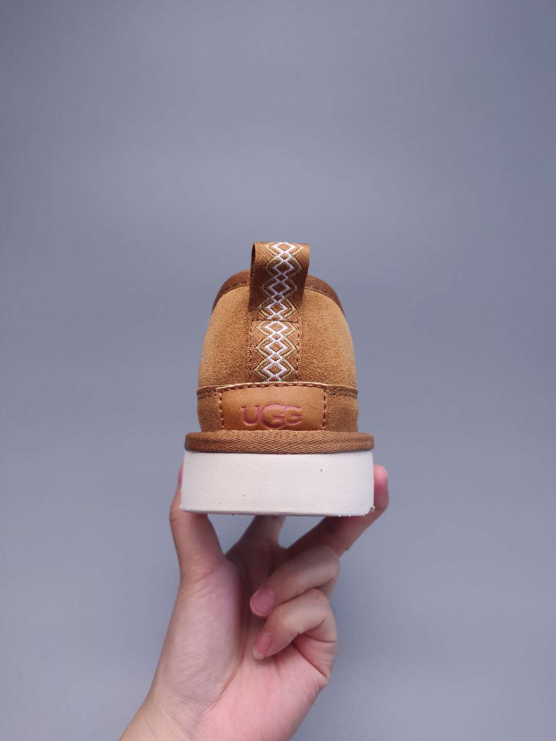 Men's Chestnut Low-Top Slip-On Shoes | 3455