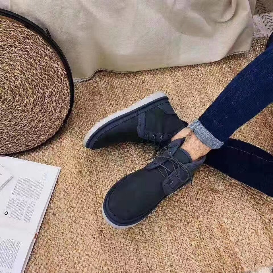 Dark Gray Niumu Zip-Up Shoes | Updated Design 3883